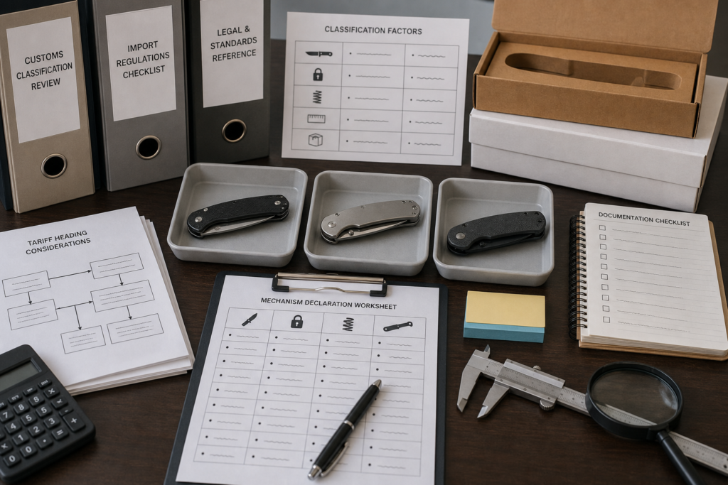 What Should Buyers Verify Before Sourcing Switchblade Knife Product Classification buyer guide visual