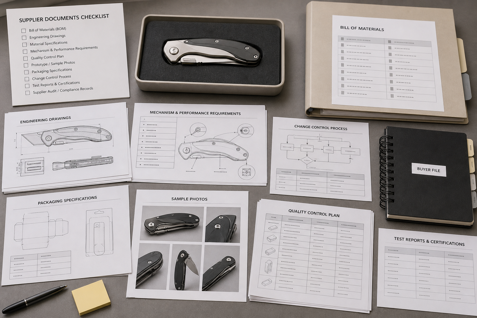 switchblade supplier document checklist