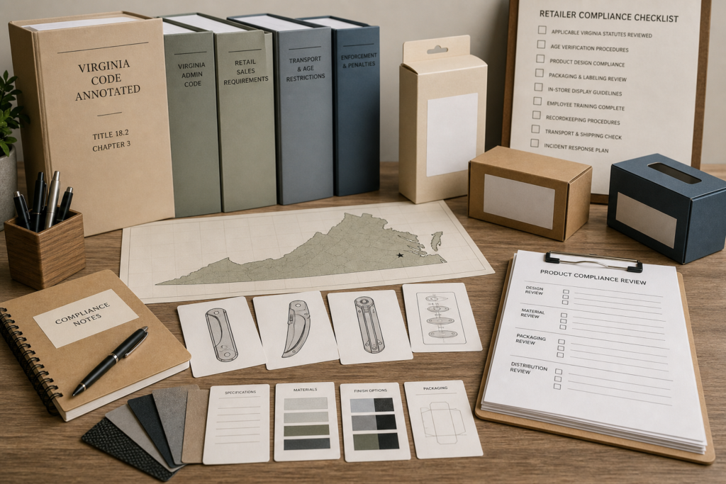 What Should B2B Buyers Check Before Selling Pocket Knives in Virginia? product planning image