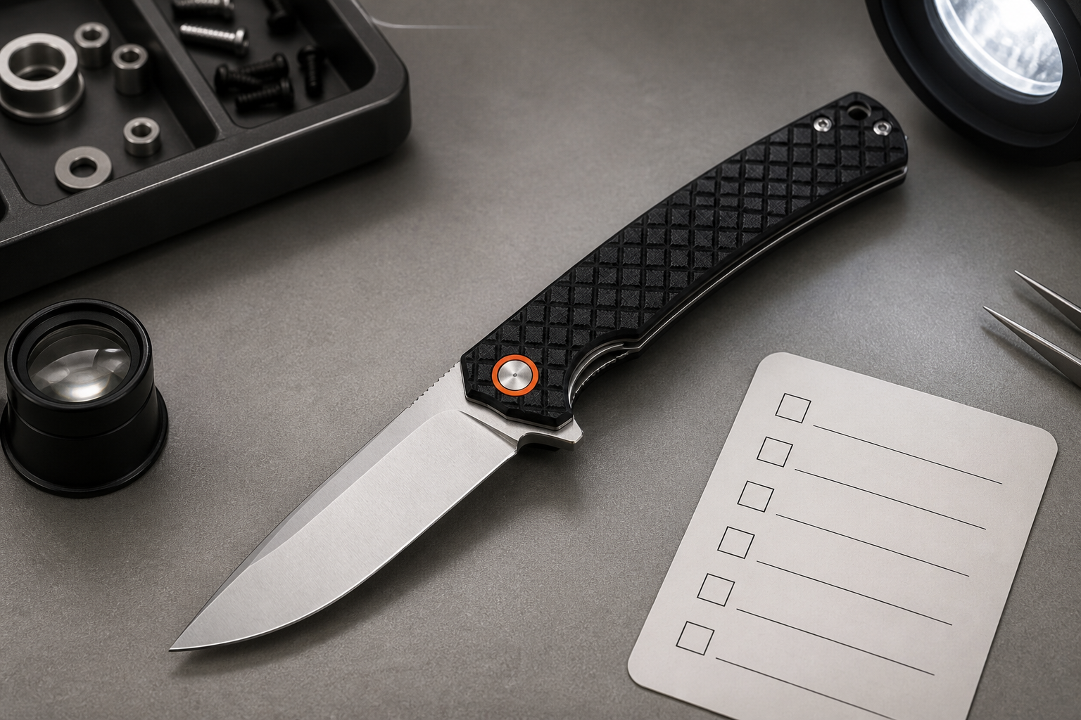 automatic knife feature classification