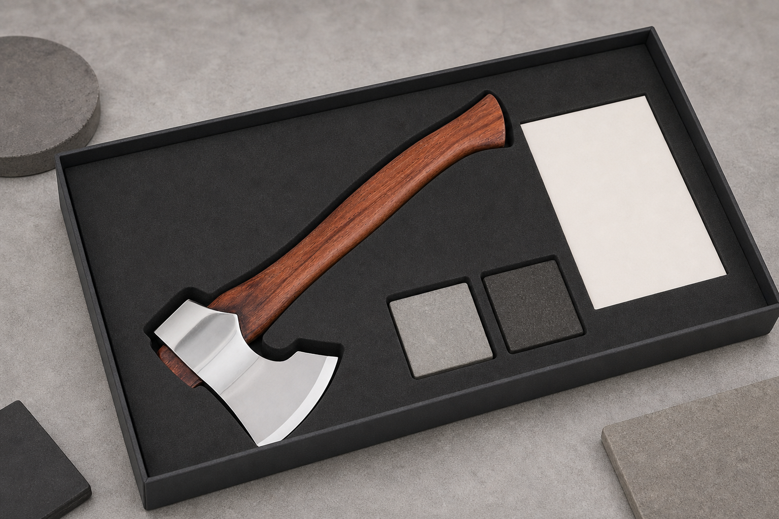 axe hatchet head shape edge geometry