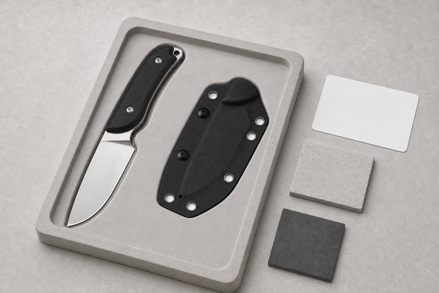 drop point bushcraft knife design