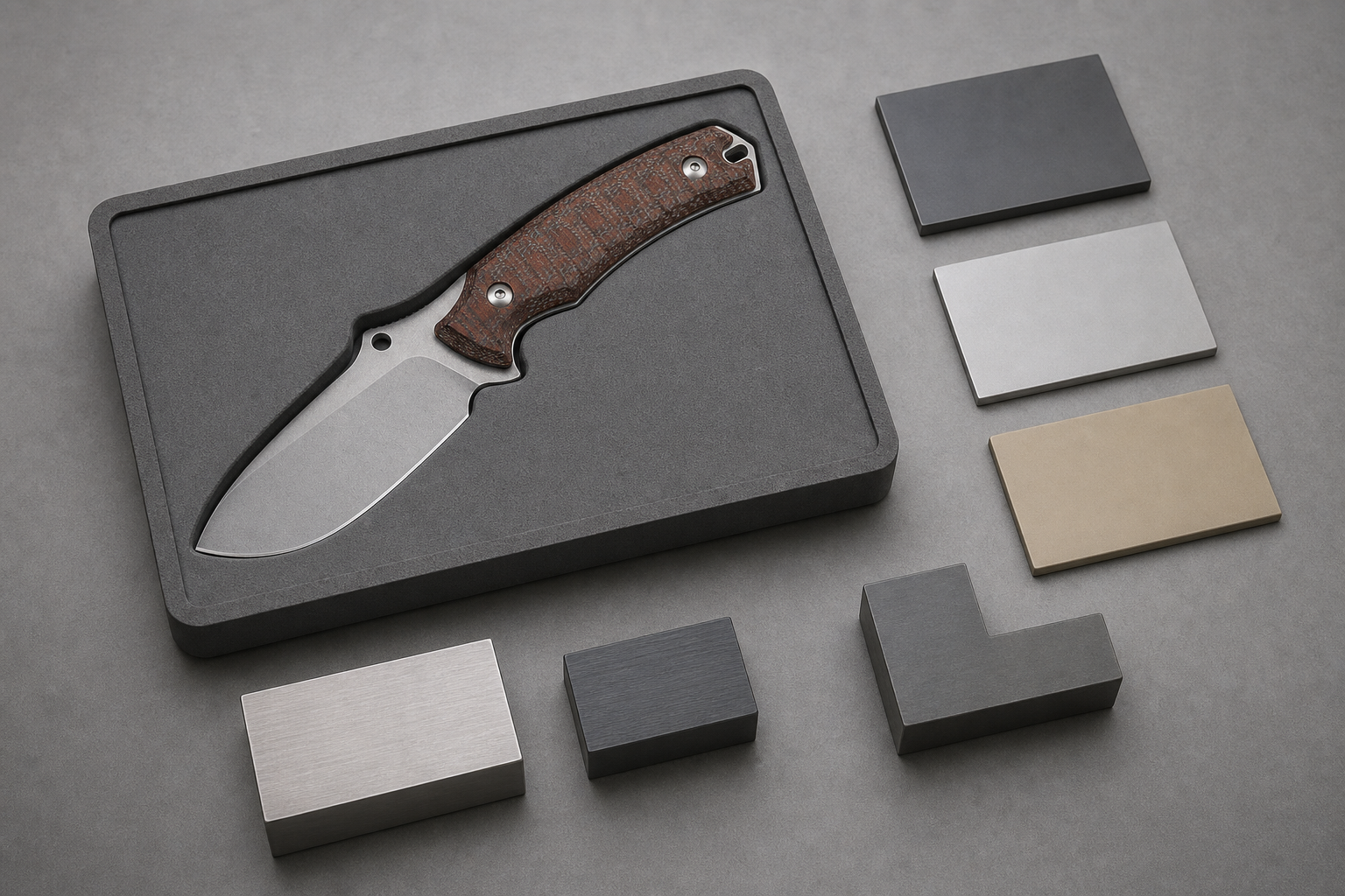 bushcraft knife edge grind thickness comparison