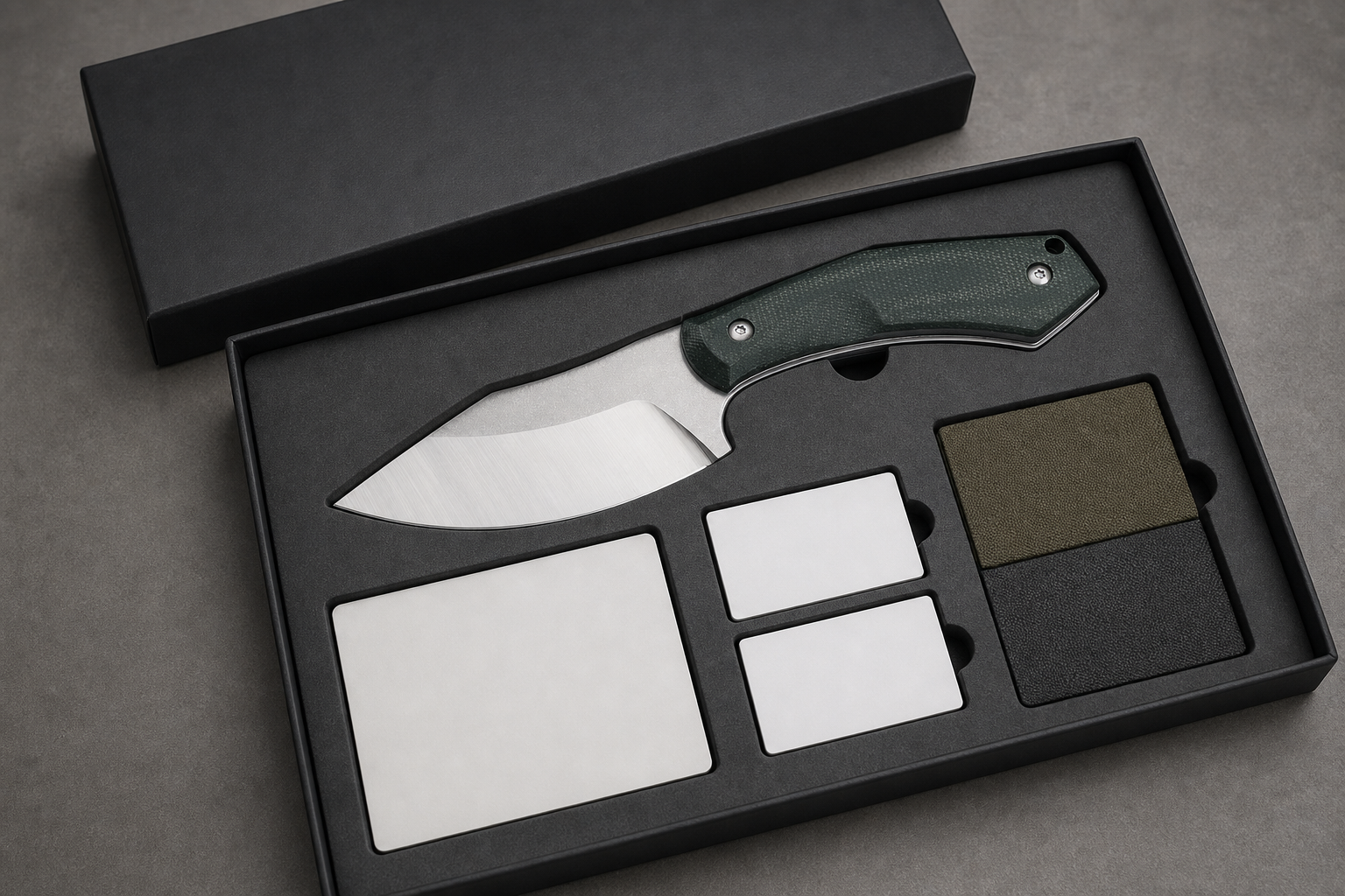 Vast State bushcraft knife blade development support