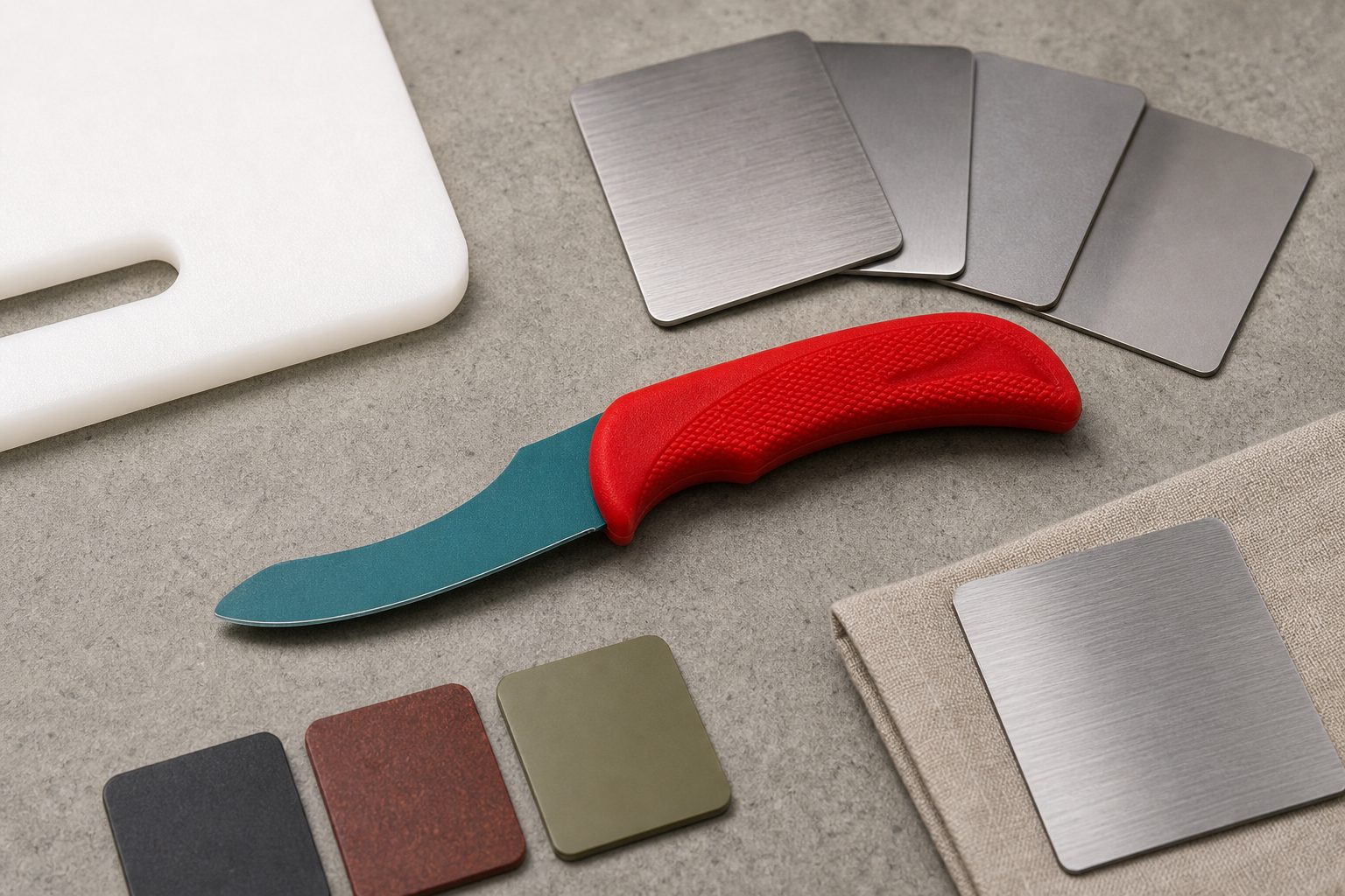 curved blade material and food contact review