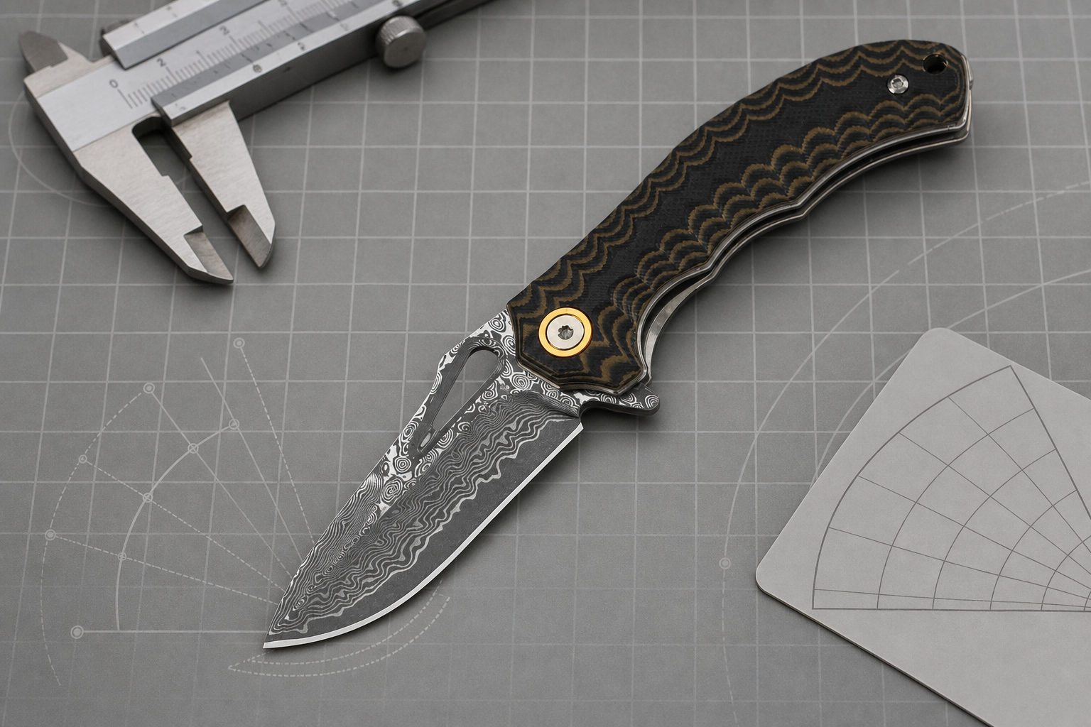 curved blade geometry specification