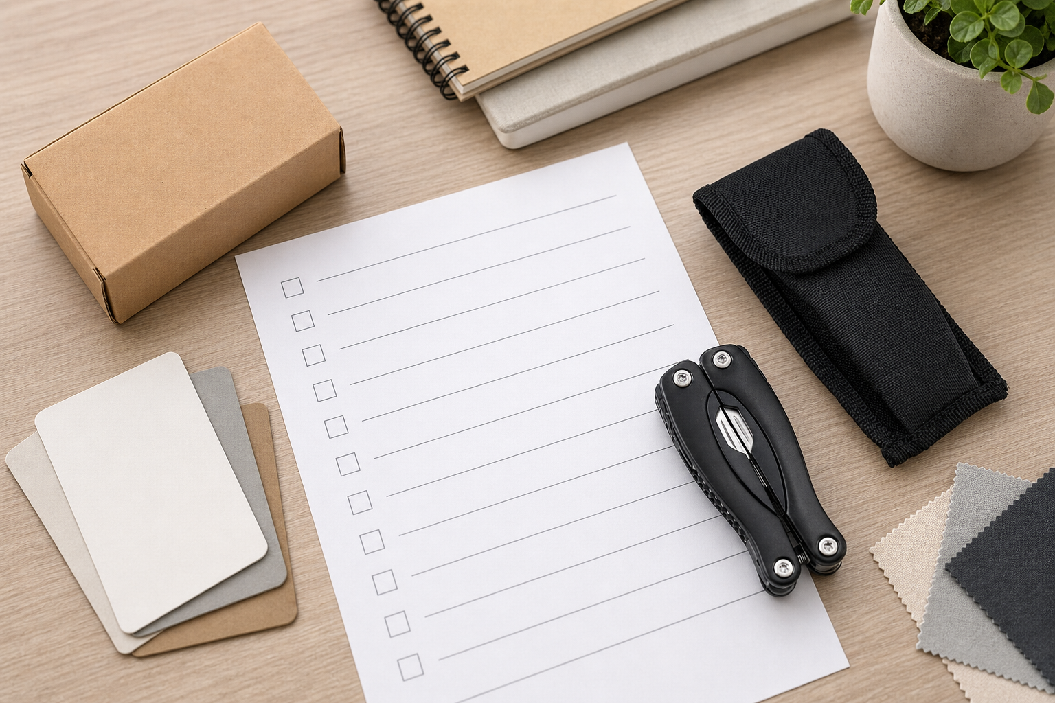 custom EDC multi-tool RFQ checklist