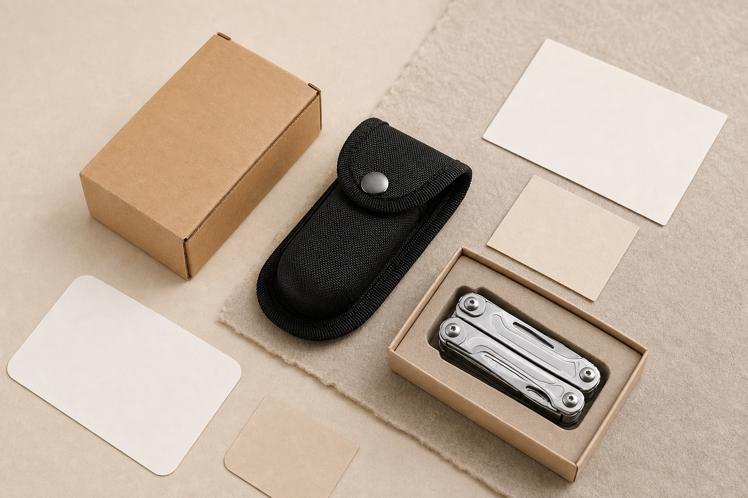 EDC multi-tool size weight tool count