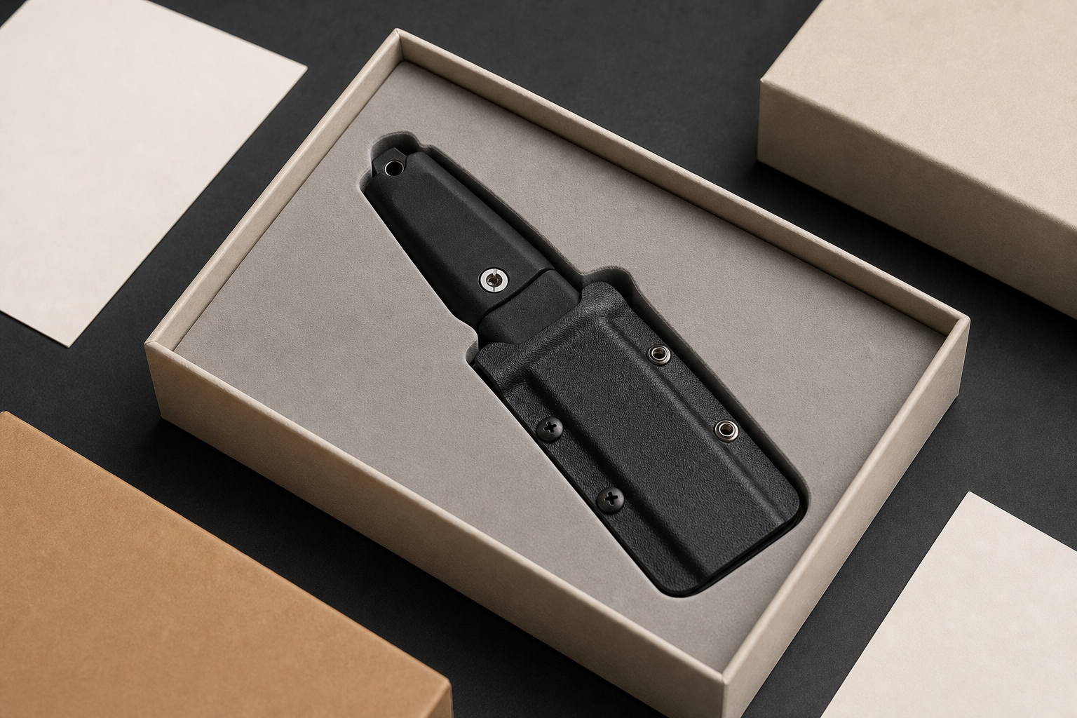 custom fixed blade safety compliance market positioning