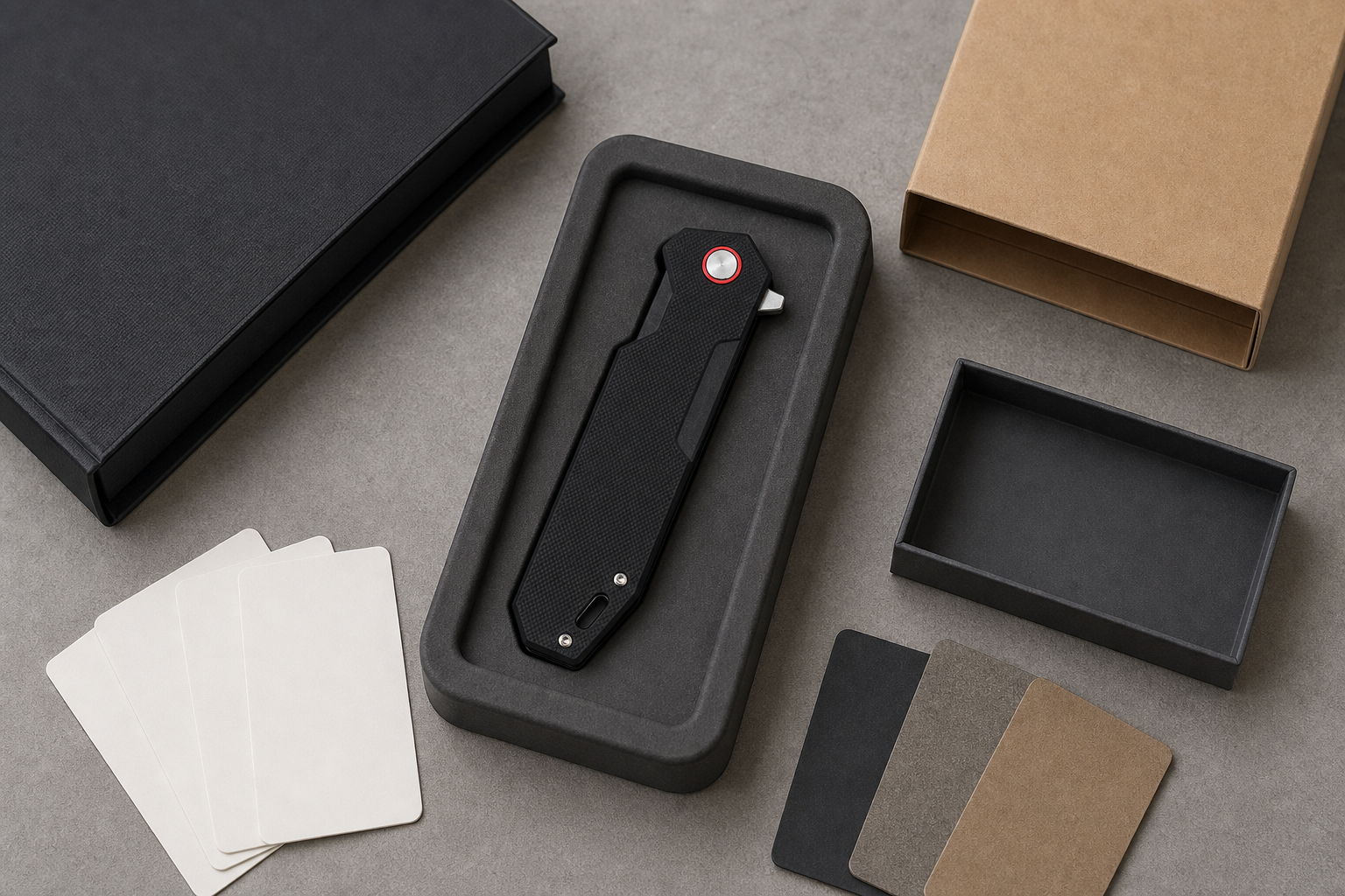 custom folding knife RFQ preparation