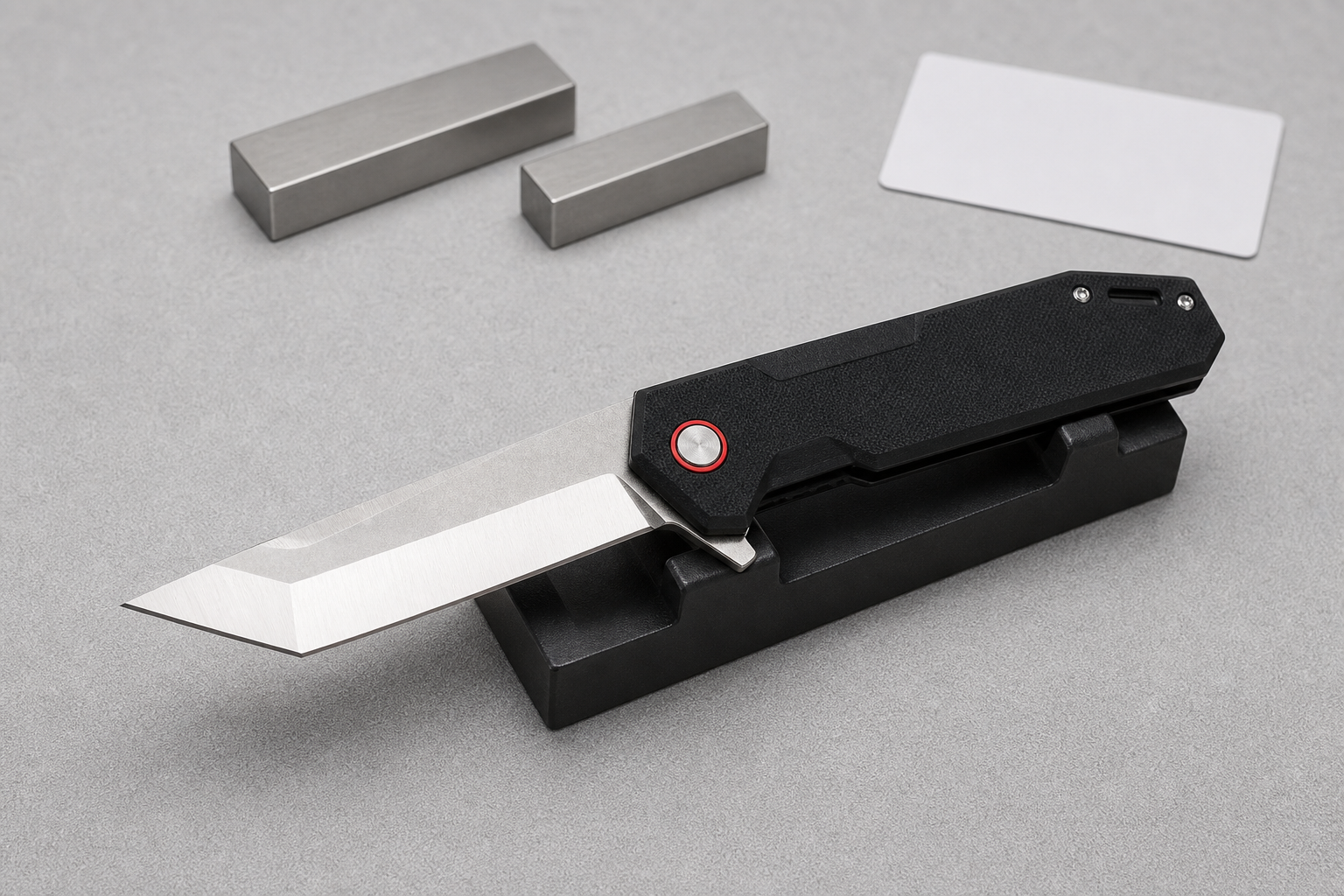 folding knife pivot lock tolerance control