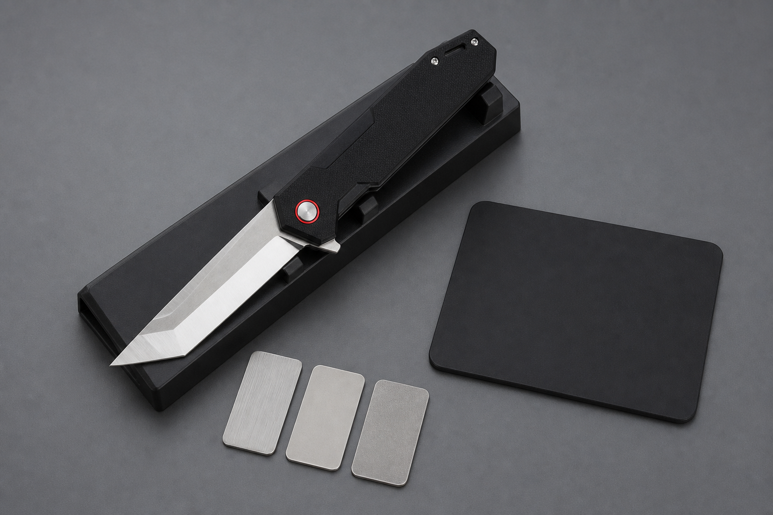 custom folding knife blade steel selection