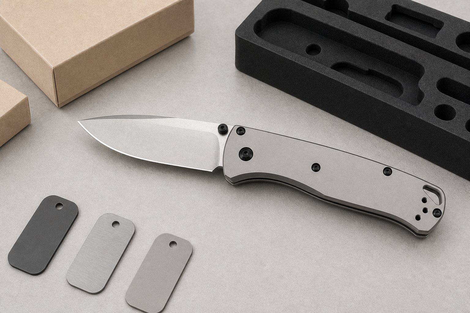 custom knife product line development
