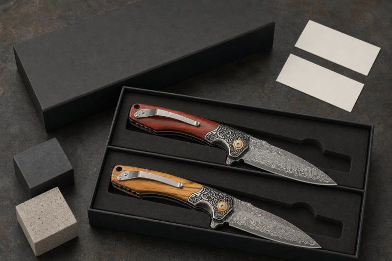 Which Damascus Steel Features Actually Matter in OEM/ODM Knife Development?