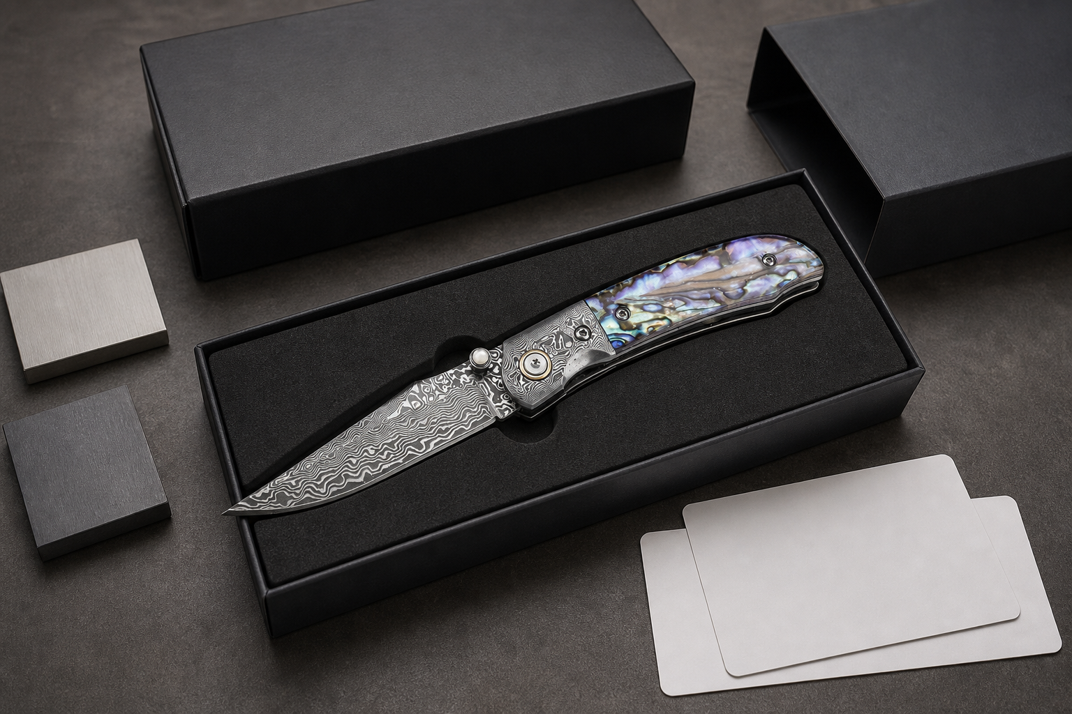 Vast State Damascus knife OEM ODM support