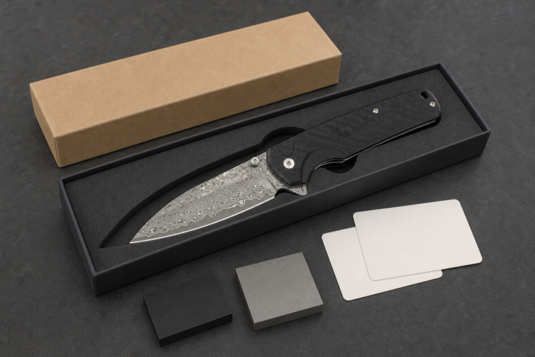 Is Damascus Steel a Practical Choice for OEM/ODM Folding Knives?
