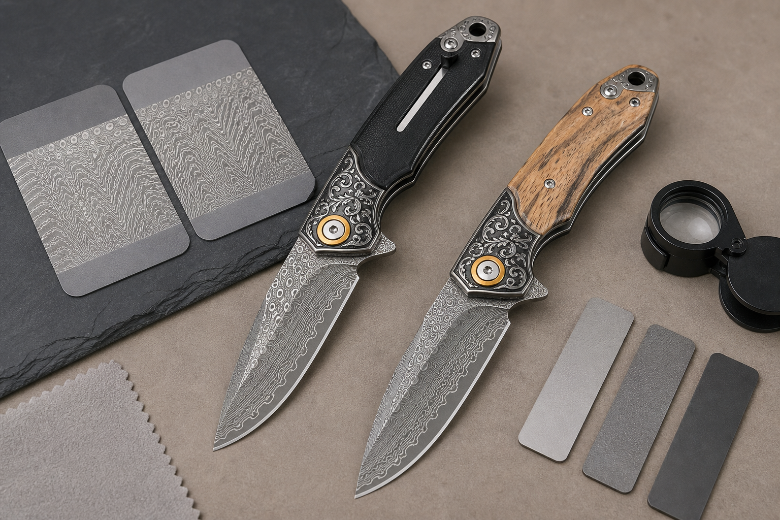 Damascus steel pattern tolerance approval