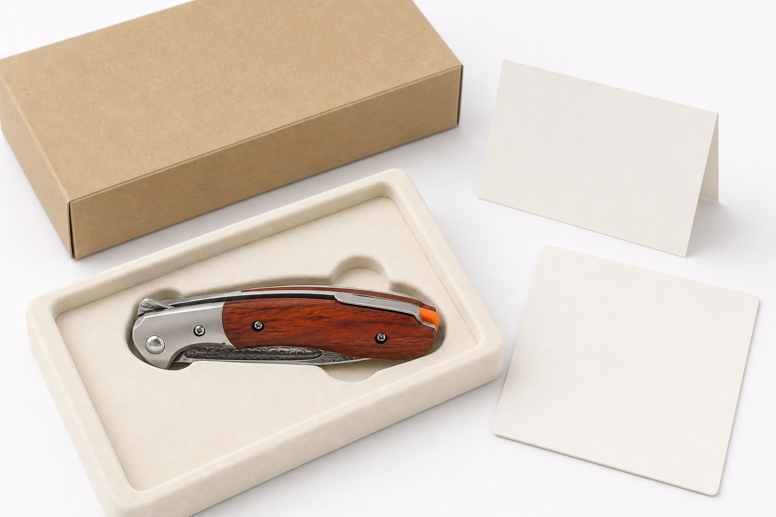 EDC folding knife safety wording market fit