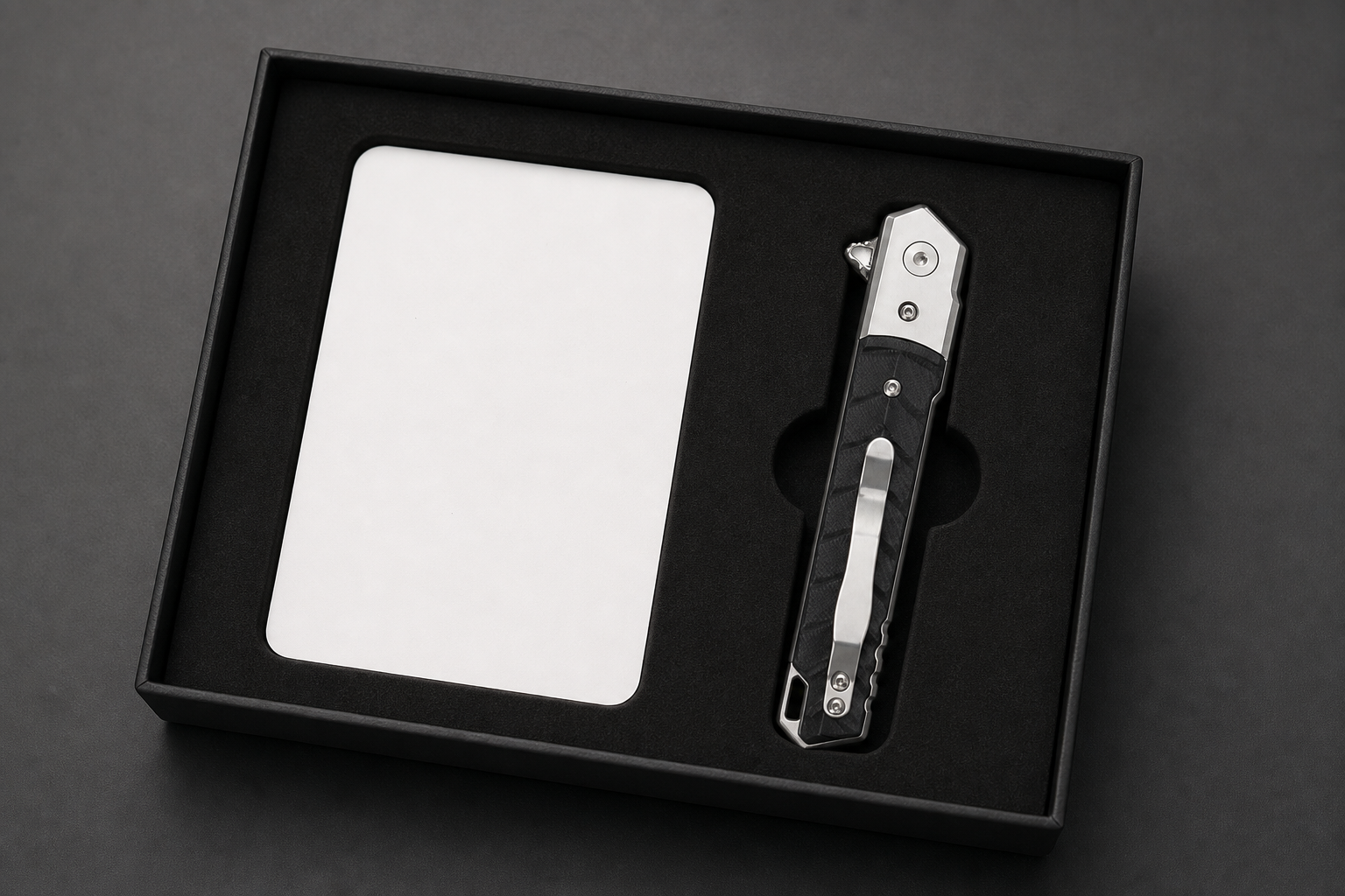 EDC knife lock safety marketing language