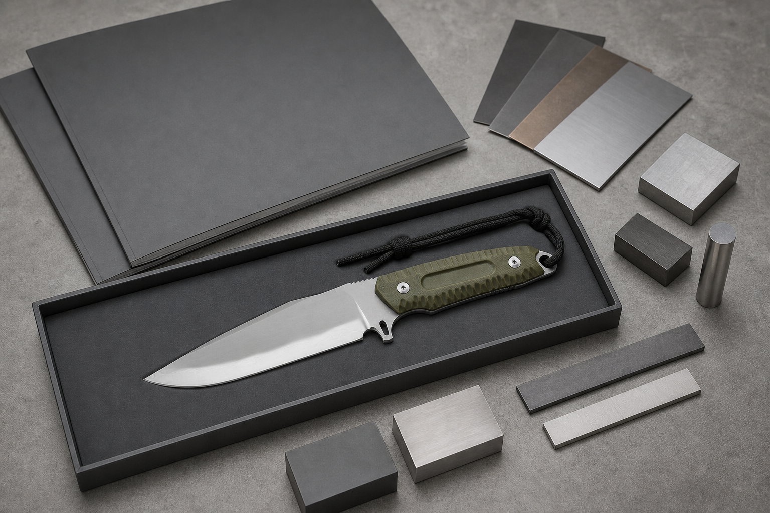 knife steel heat treatment and sharpening result
