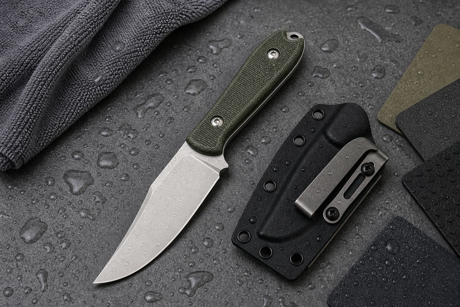 fillet knife wet grip handle anatomy