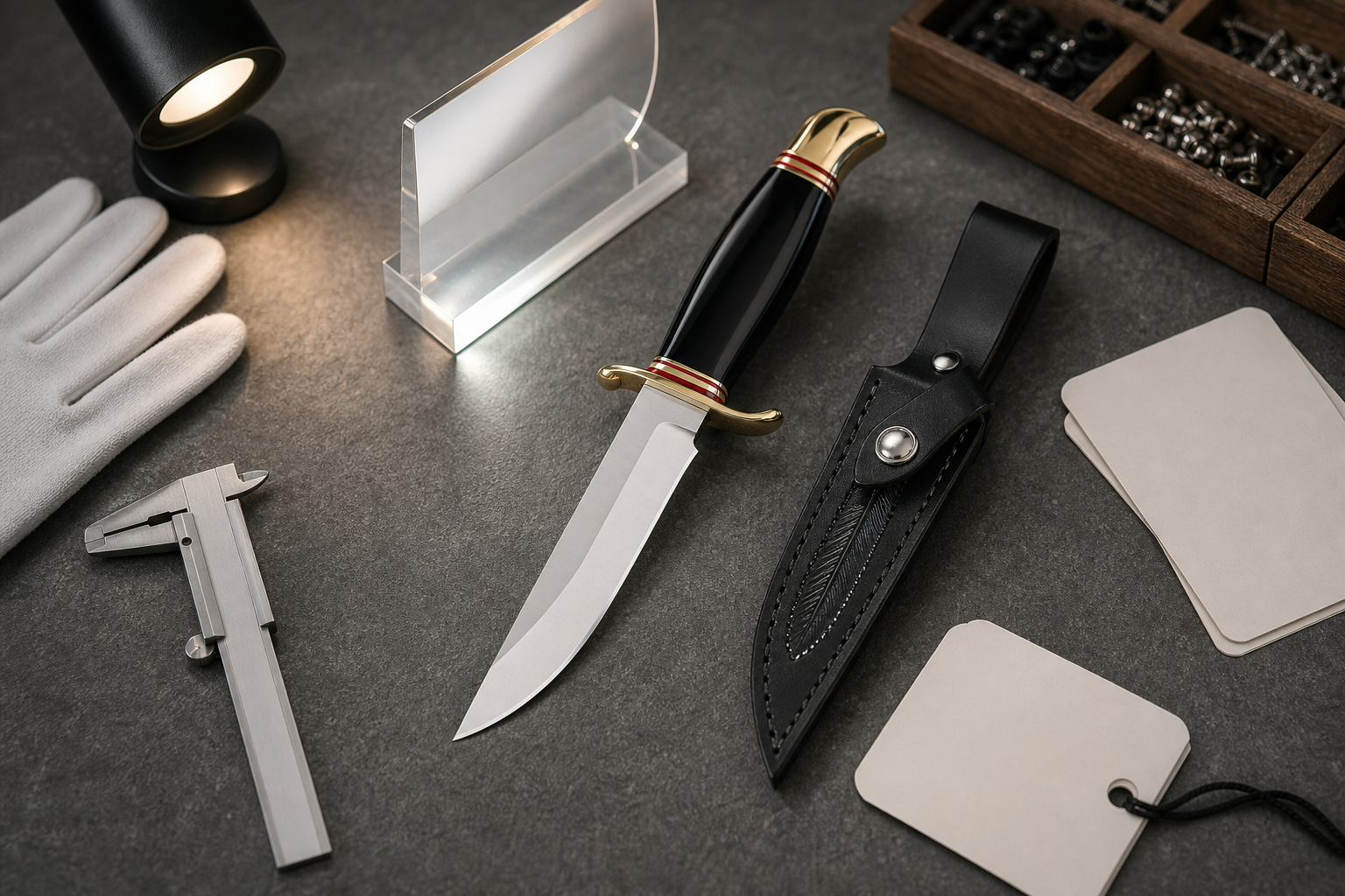 fillet knife QC inspection