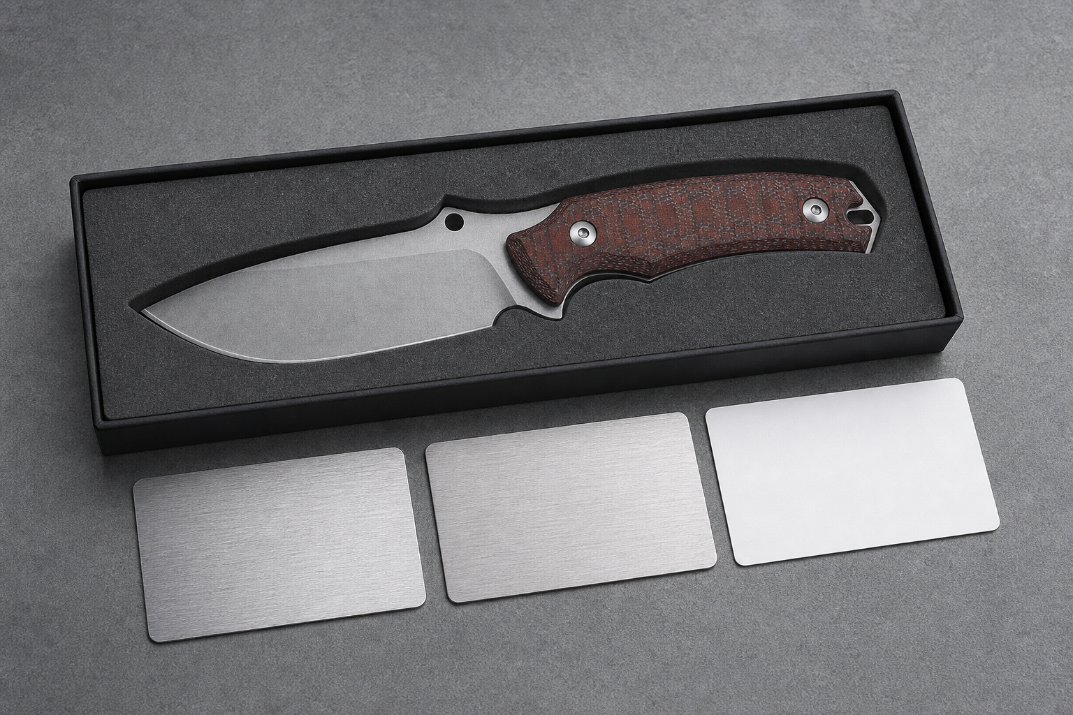 stainless and high carbon fixed blade maintenance