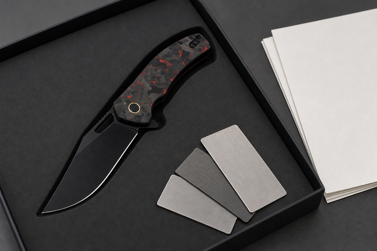 folding pocket knife steel heat treatment selection