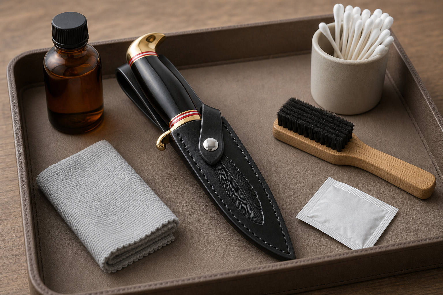 hunting knife cleaning corrosion maintenance guidance