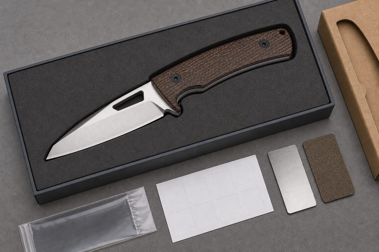 hunting knife final QC inspection safe use