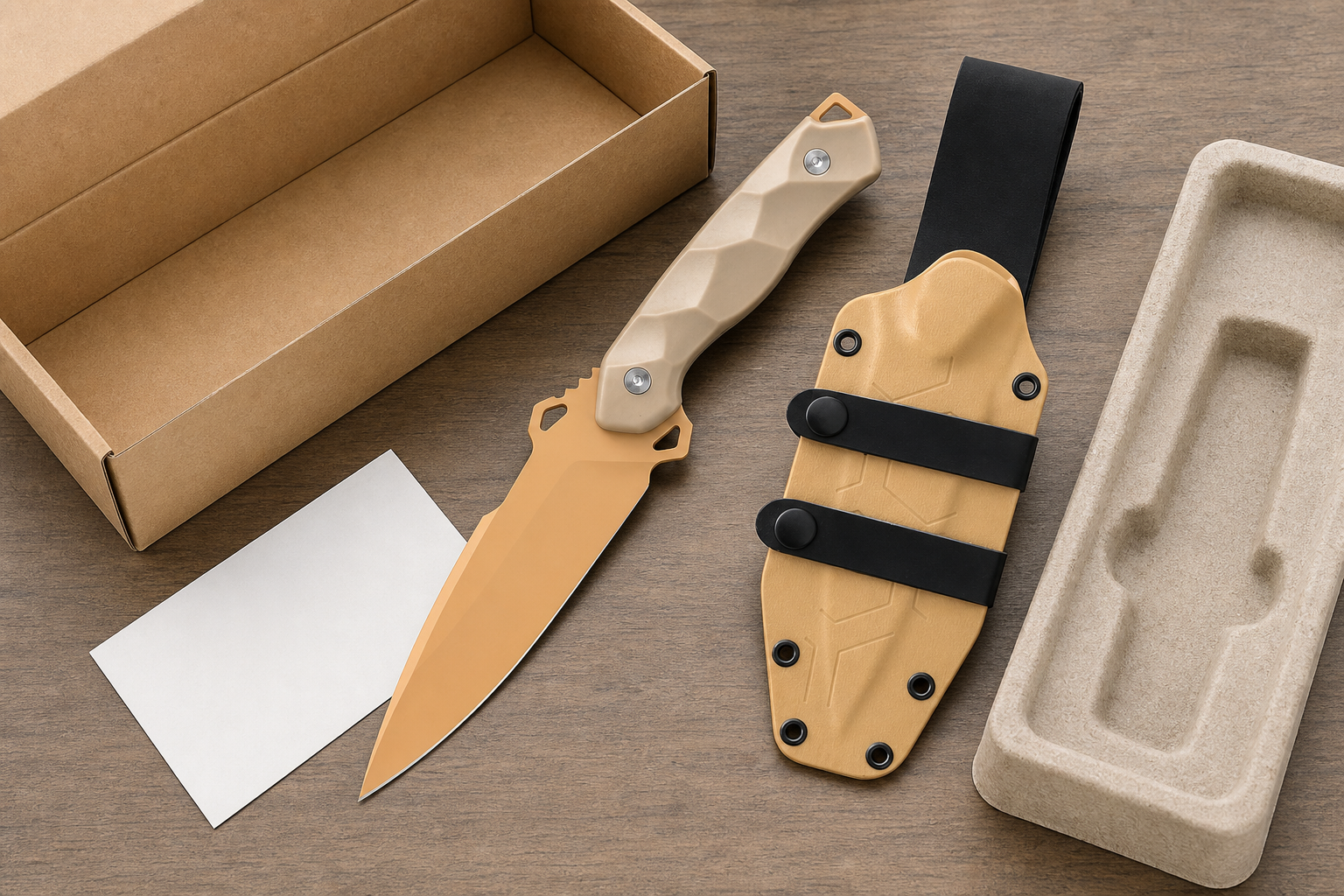 hunting knife packaging labeling claim review