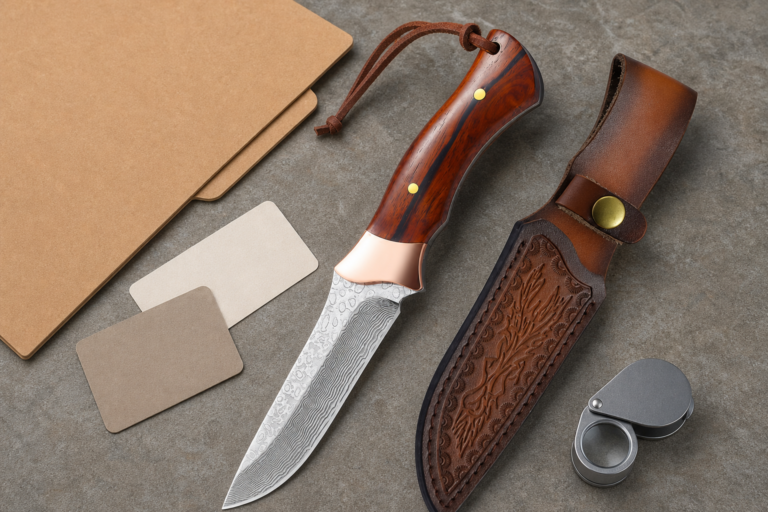 vast state hunting knife specification support