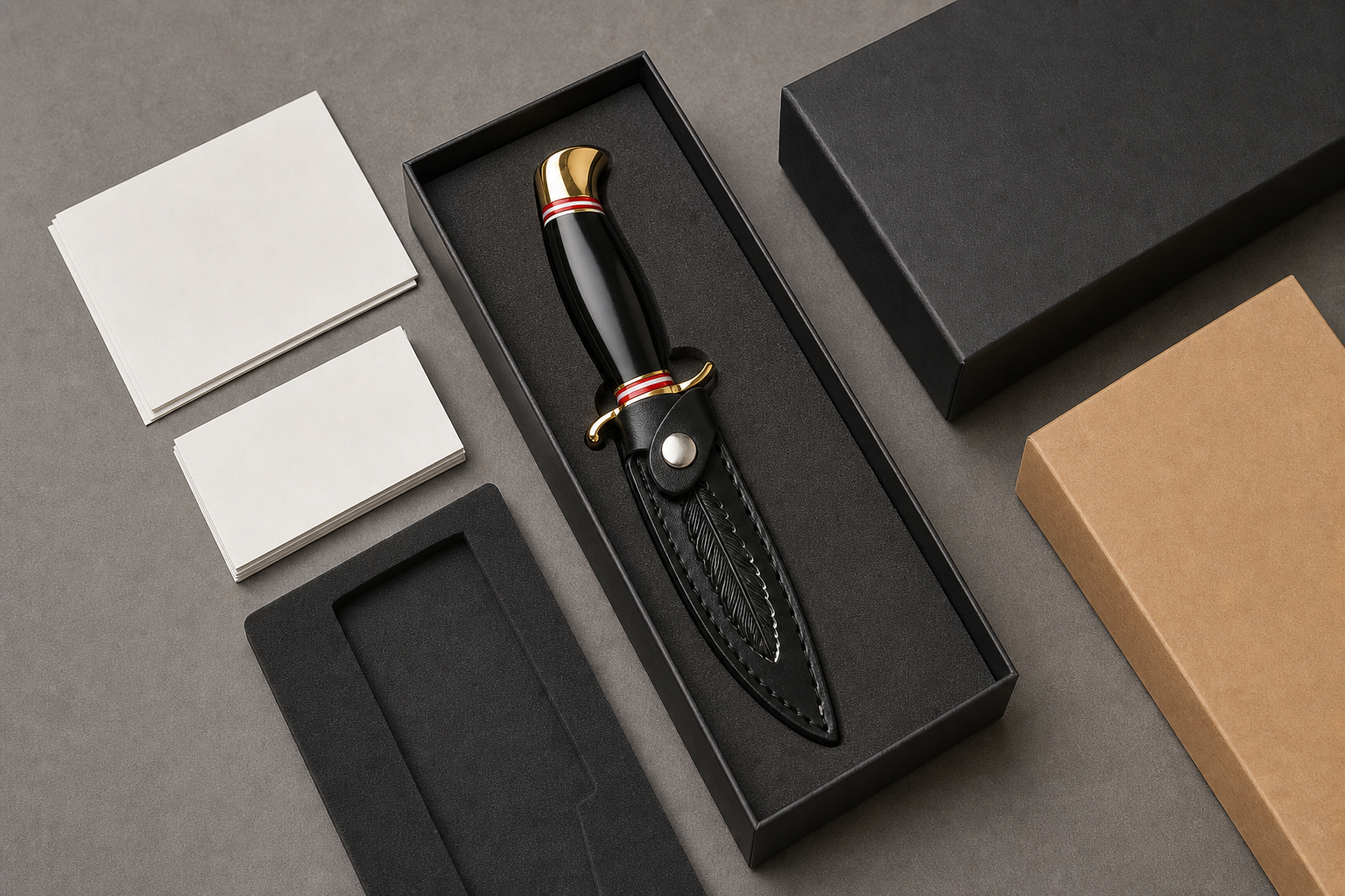 Japanese-style outdoor knife RFQ checklist