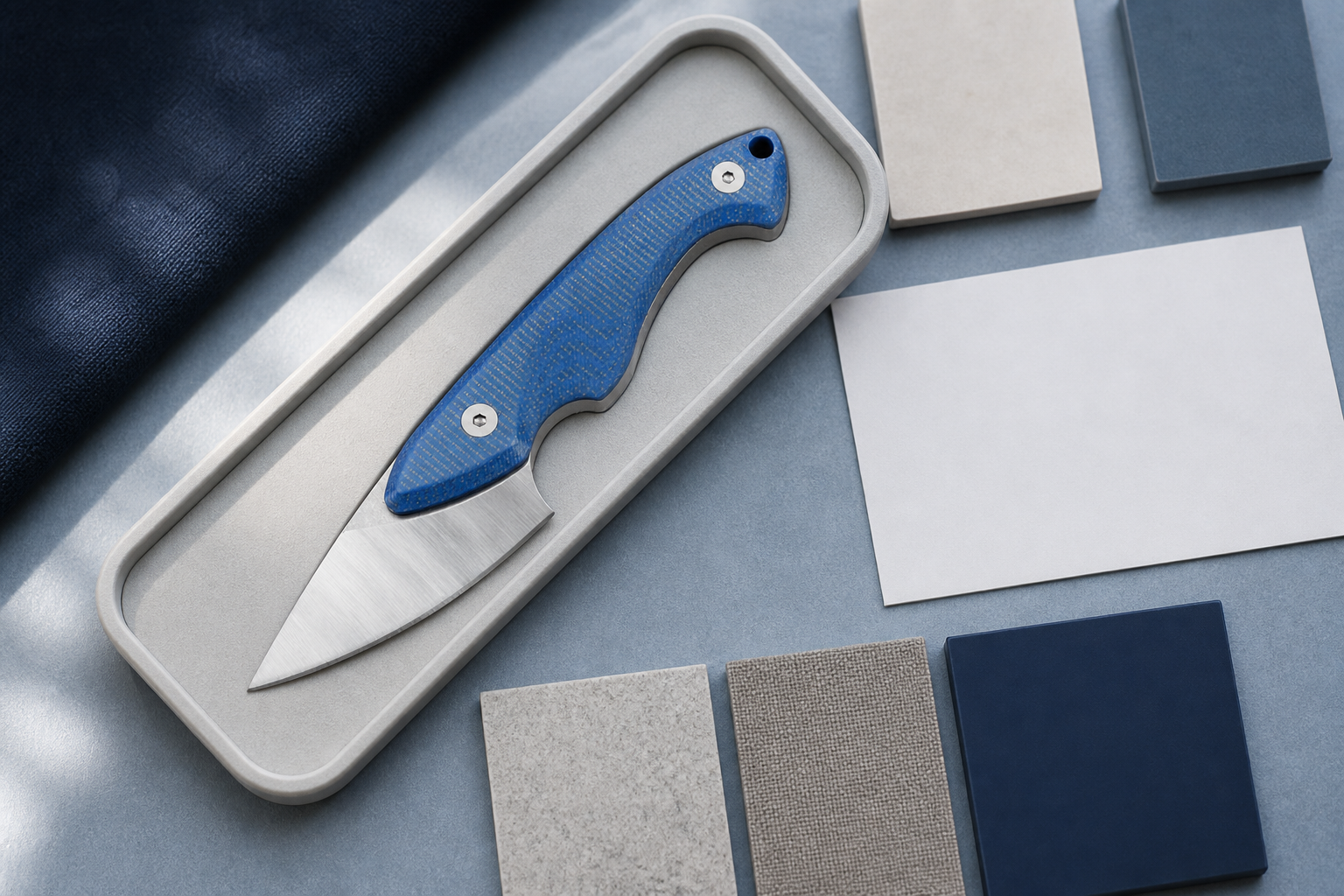 Japanese-style outdoor knife handle materials