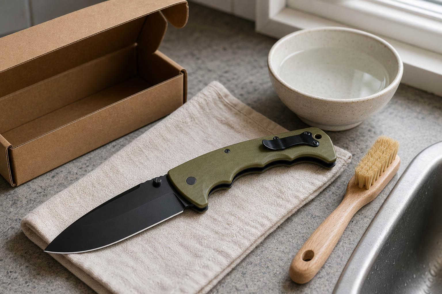 knife first food use cleaning guidance