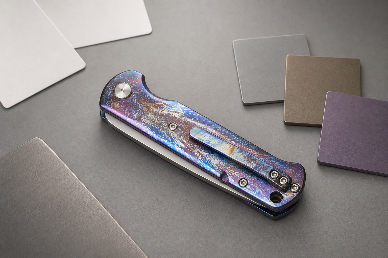 custom knife handle material finish review