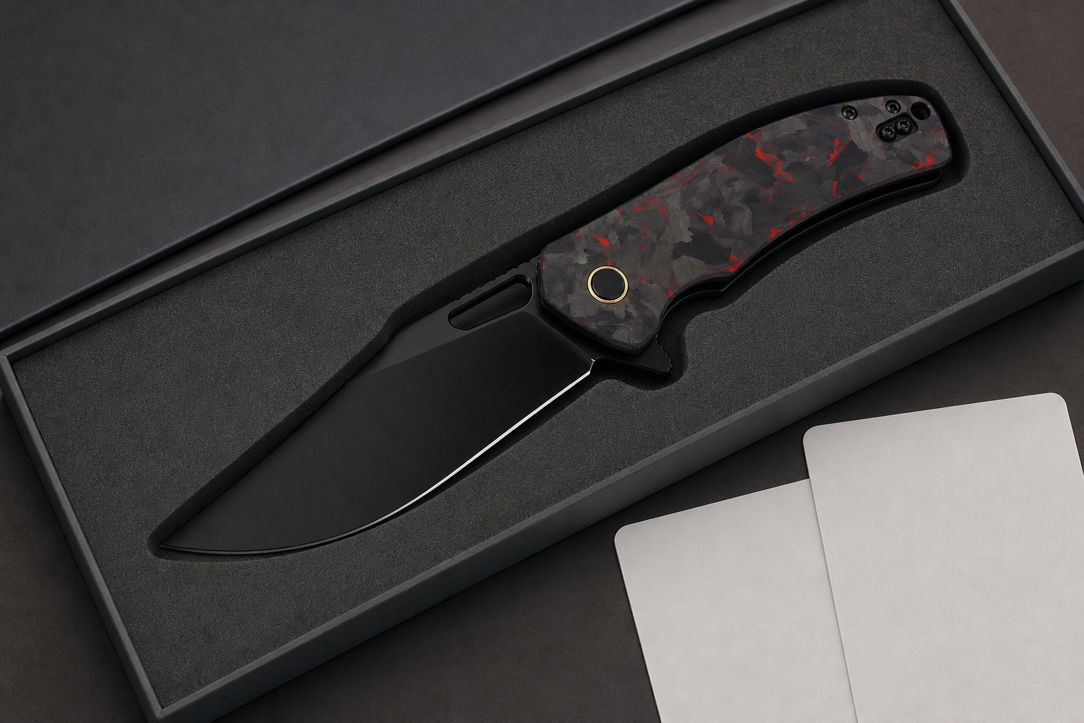 custom folding knife structure engineering risk