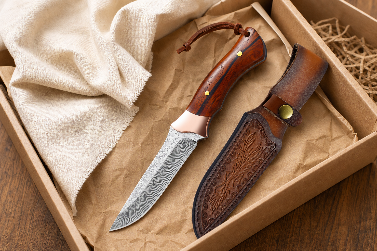 knife handle packaging care instructions