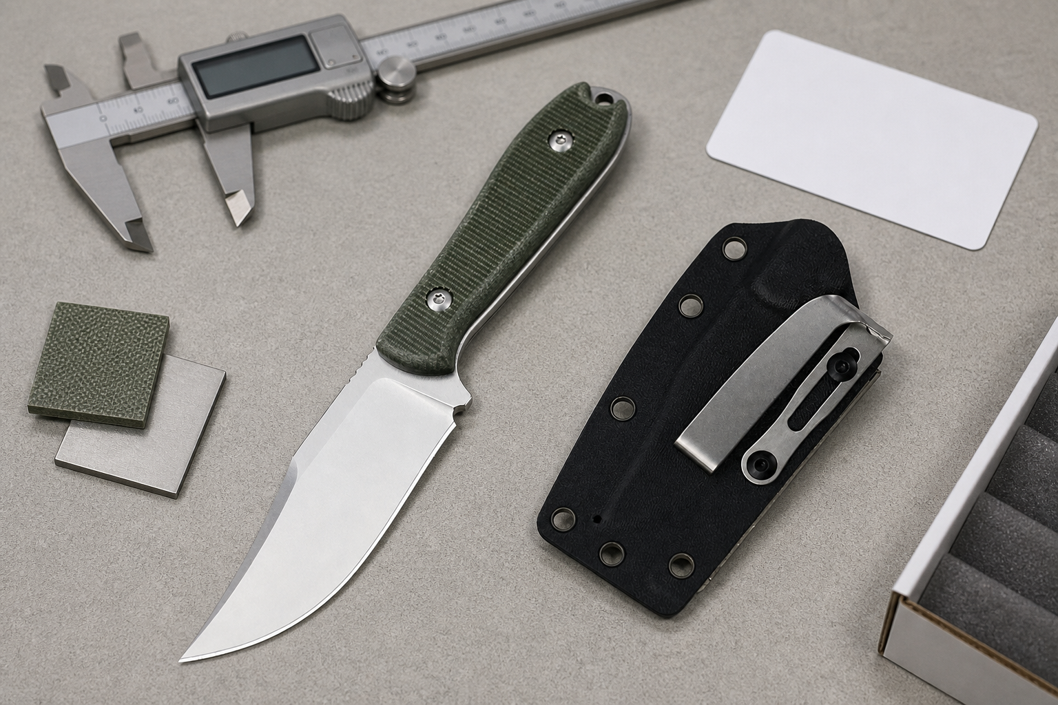 vast state knife handle material sourcing