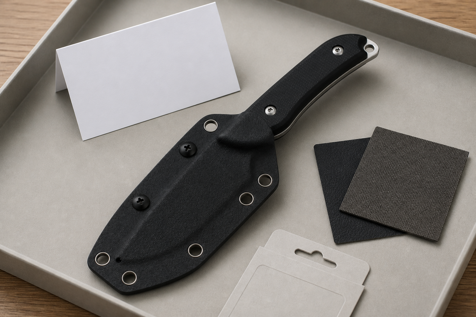 knife handling guidance product development