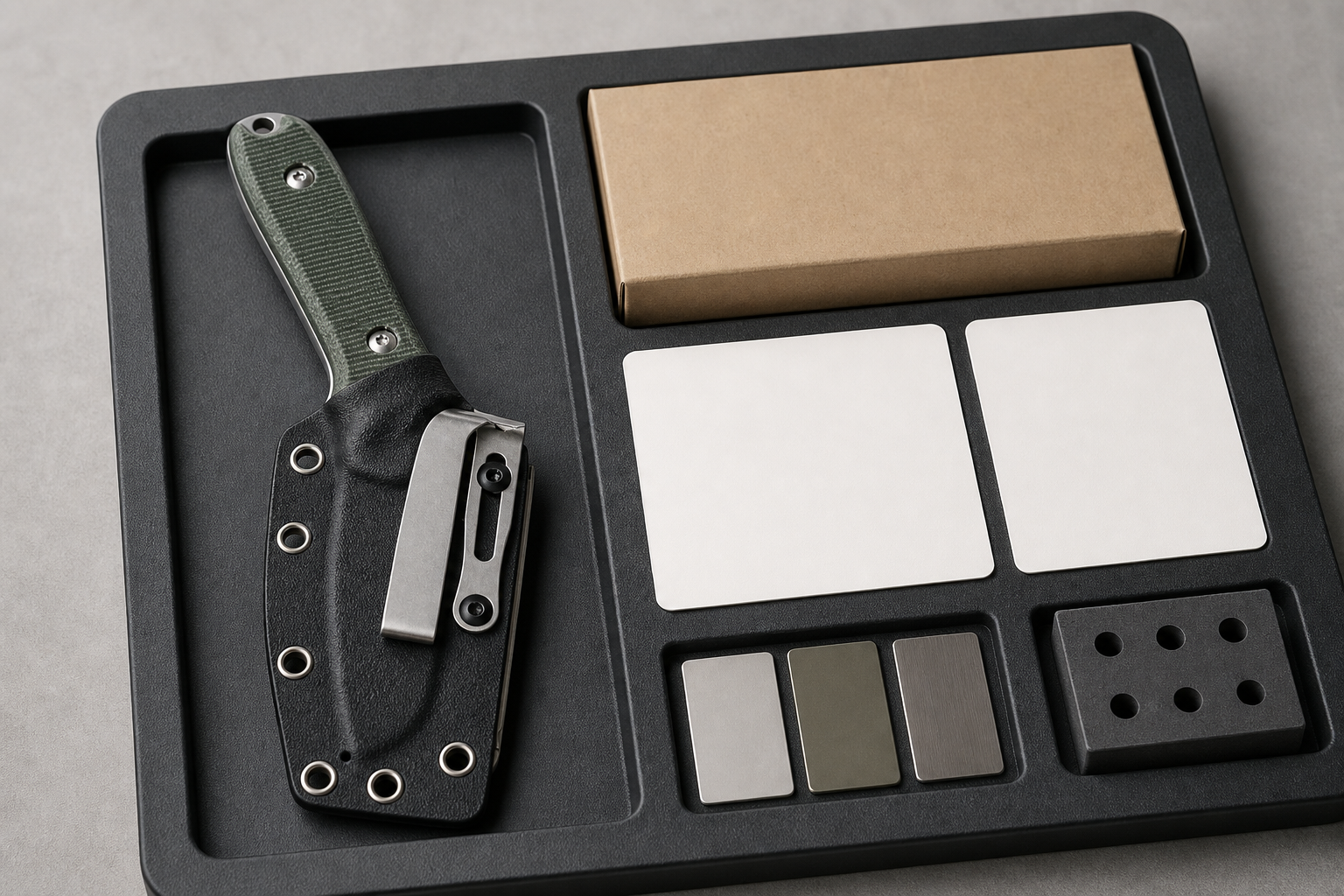 knife handling safety QC inspection