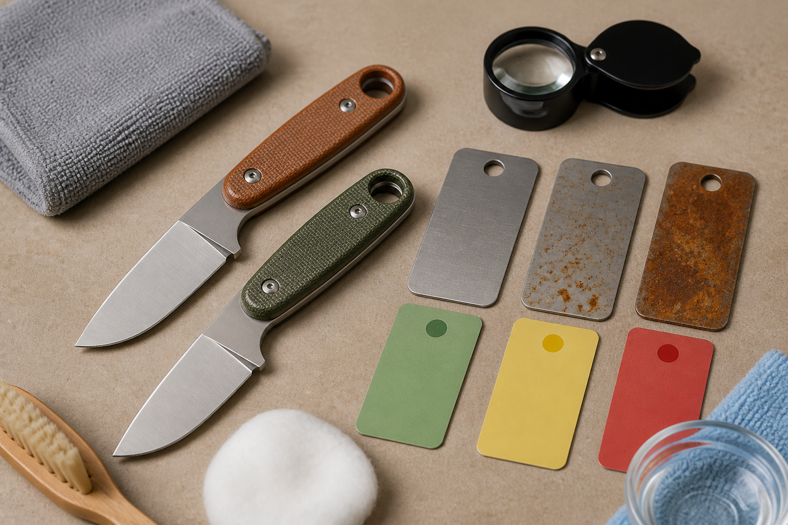 knife rust problem classification