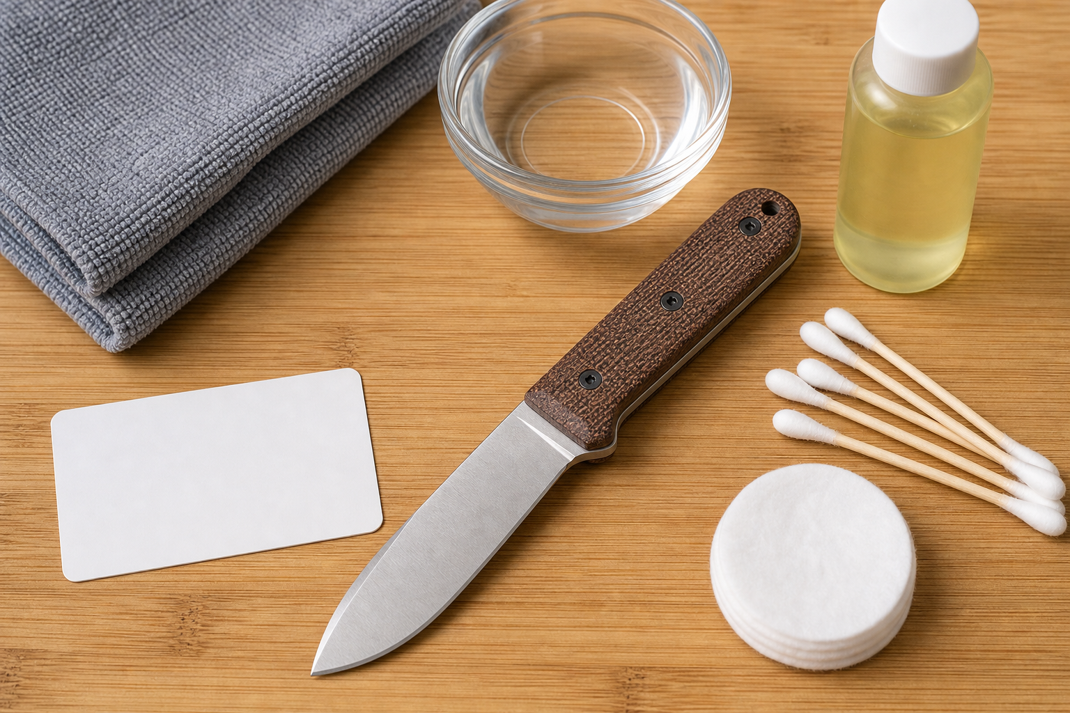 kitchen knife rust removal food safety