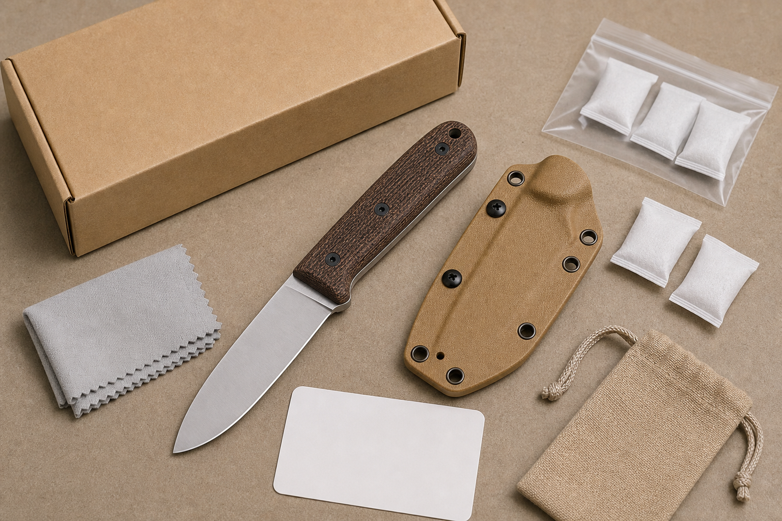 knife rust prevention before shipment