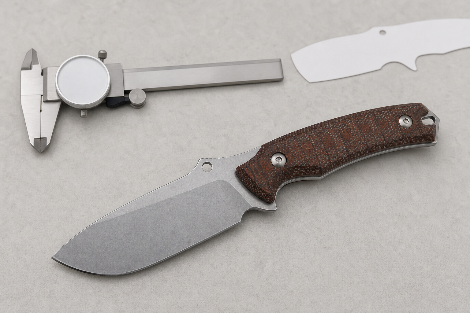 knife measurement points for OEM RFQ