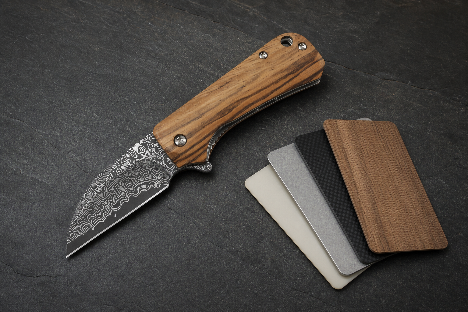 knife material choices affecting weight