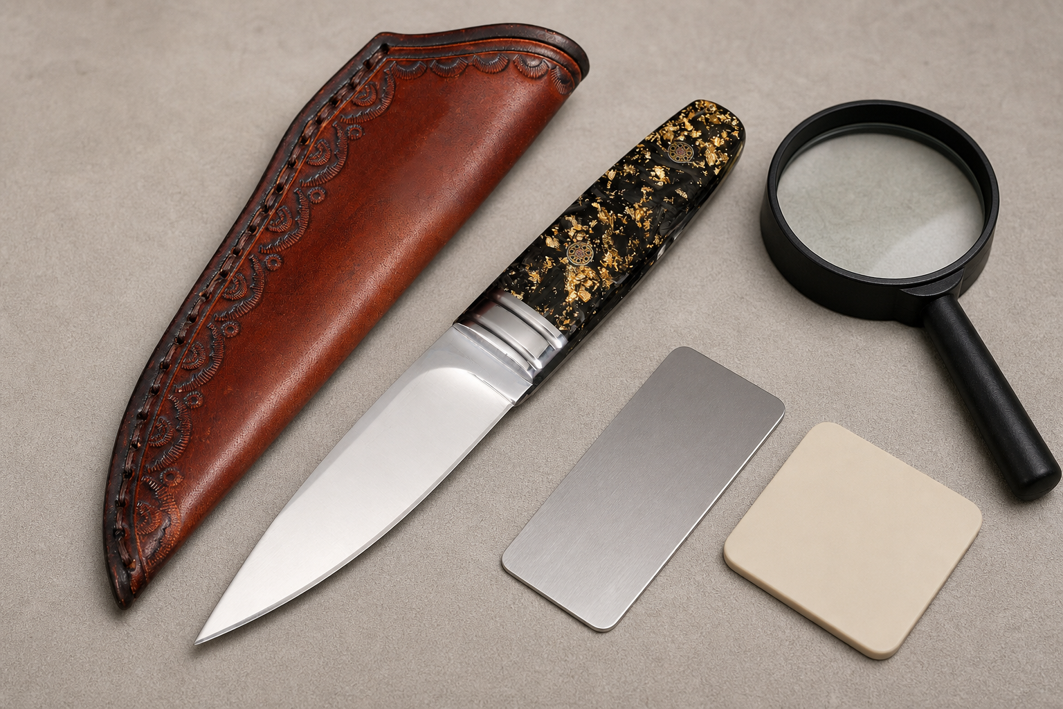 leather sheath pre shipment QC inspection