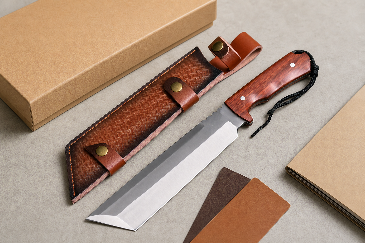 vast state leather sheath OEM planning