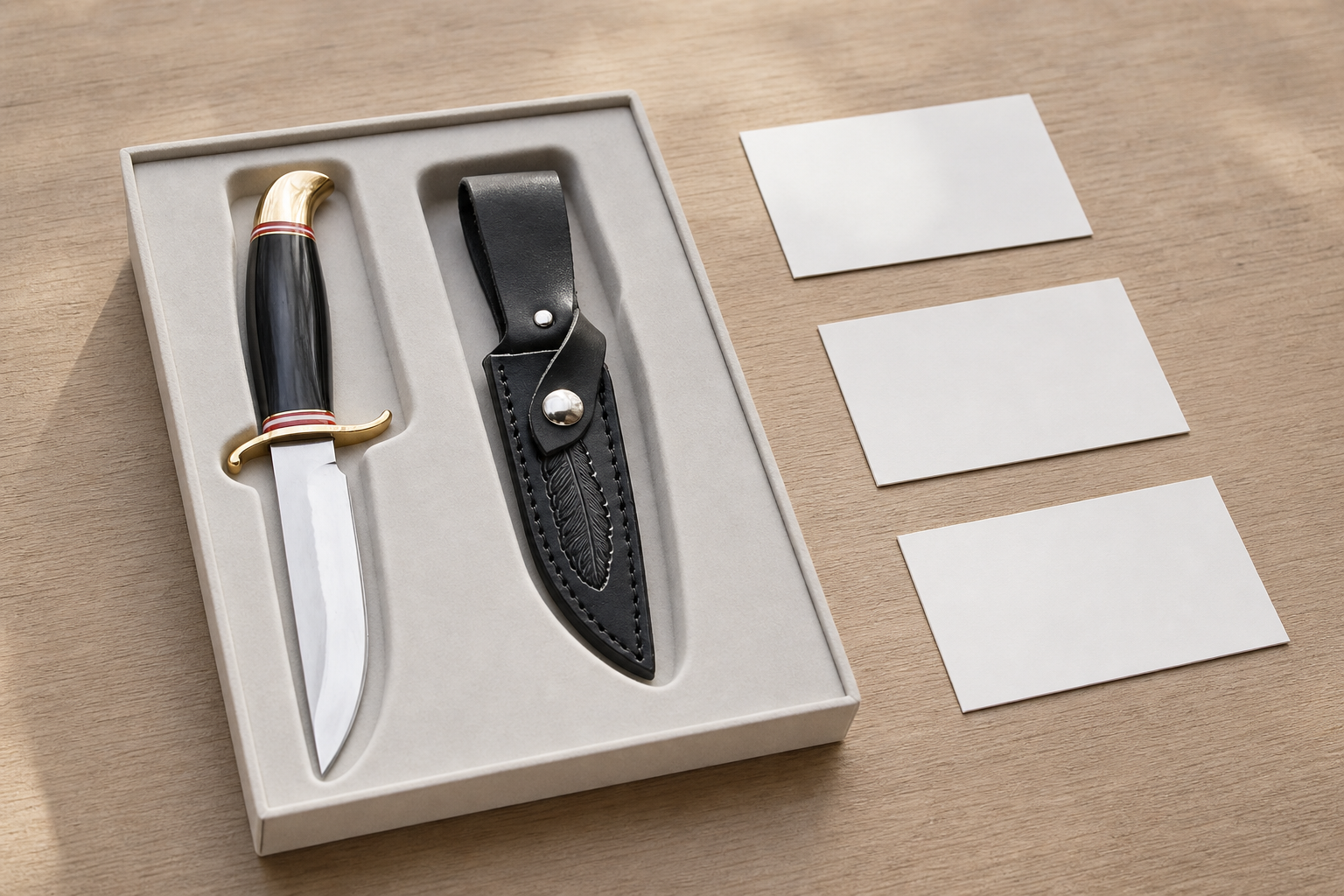 field knife handle guard and sheath specification