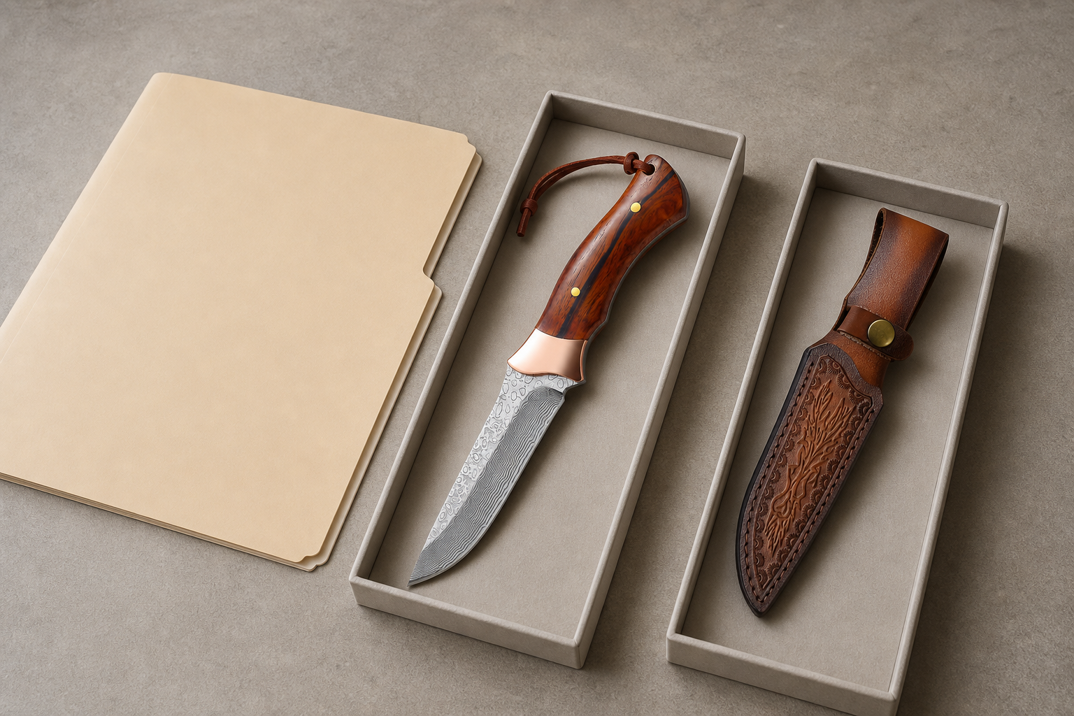 military-inspired field knife RFQ preparation